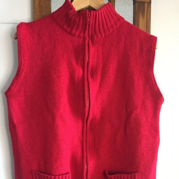 VINTAGE L STUDIO WOOL VESTS SIZE L - Picture 5 of 7